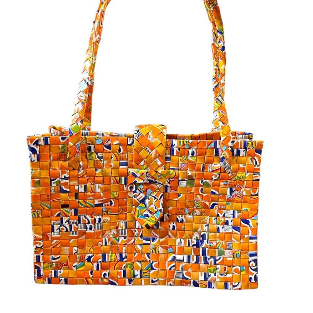 Women's Recycled Juice Pack Handbag